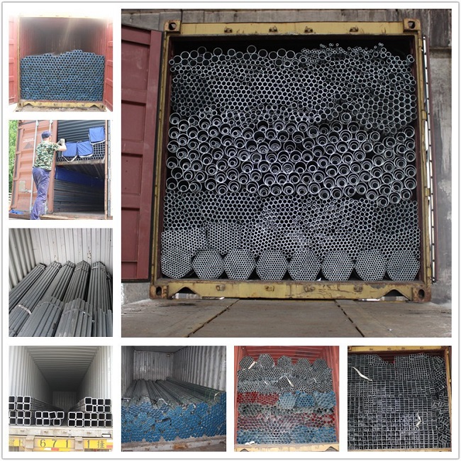 galvanisiertes ringsum/Quadrat-/Rechteck-/Ellipsen-Öl, Erdgas schweißten Stahlrohre/Rohr