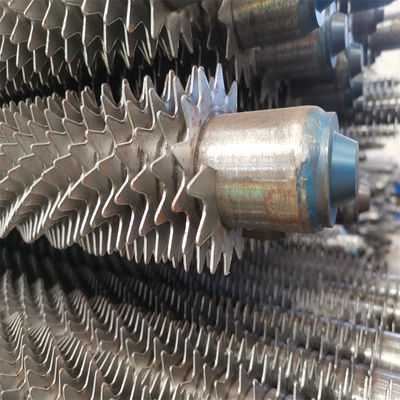 Hohe Wärmeübertragungsleistung Kesselrippenrohr Gezackter Spiralheizkörper Effizient Custom