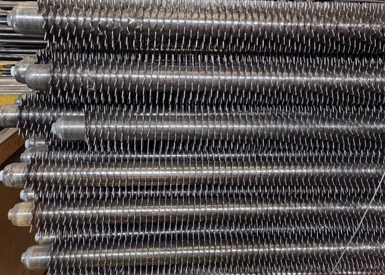 Spirale Flossen Wärmetauscherröhre nahtlose Corten Stahl Flossenröhre für Ökonomizer