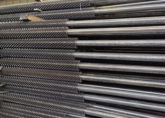 Kohlenstoffstahl-Kessel-Finnenrohr für Superheater nahtlose Spiral-Finnen-Wärmetauscher-Rohr