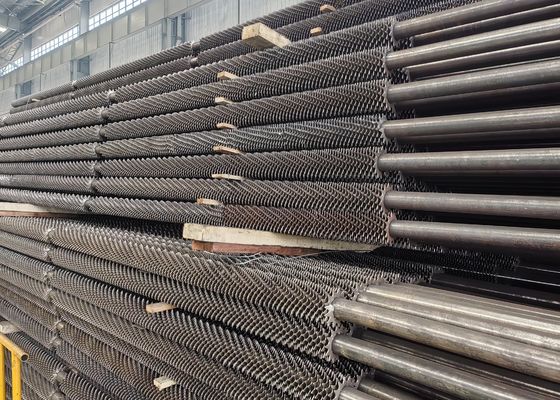 CE-Standard Kohlenstoffstahl Kessel Teile Spiral Flossenröhre Spirale Kesselröhre für Ökonomizer