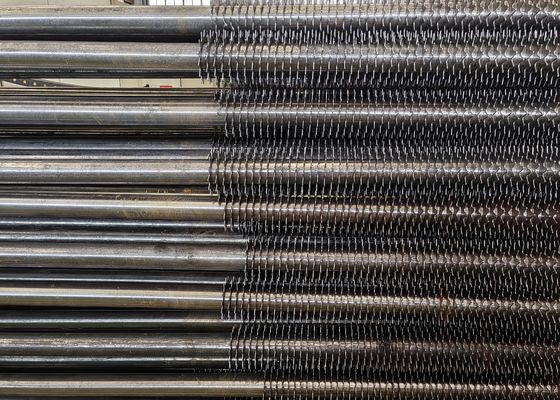 CE-Standard Kohlenstoffstahl Kessel Teile Spiral Flossenröhre Spirale Kesselröhre für Ökonomizer