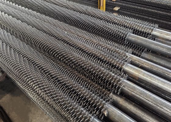 CE-Standard Kohlenstoffstahl Kessel Teile Spiral Flossenröhre Spirale Kesselröhre für Ökonomizer
