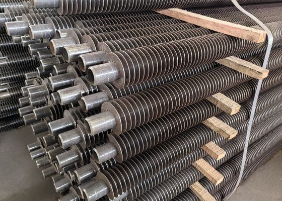 316 Rohr aus Edelstahl für die Verarbeitung von Kesselflossen, Spiralflossen für harte Arbeitsbedingungen