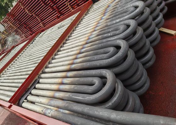 ASTM A249 Kohlenstoffstahl Serpentin-Spule / Schlangenröhre in Kessel-Wiederheizung
