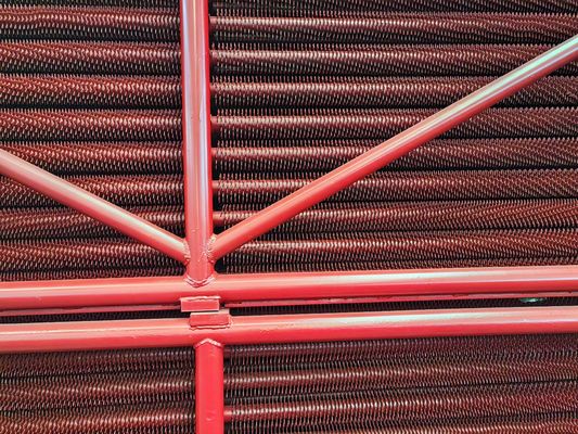 Hochfrequenzgeschweißter Boiler mit Spiralflossen für Wärmetauscher/Kondensator