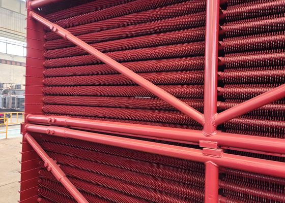 Hochfrequenzgeschweißter Boiler mit Spiralflossen für Wärmetauscher/Kondensator