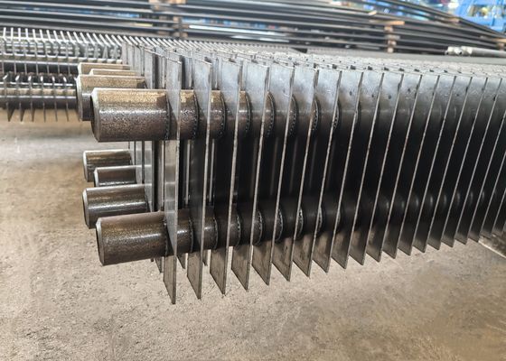ASME Quadrat- oder Rechteckflosseform H-Fin-Kesselrohr im Kessel-Ökonomizer