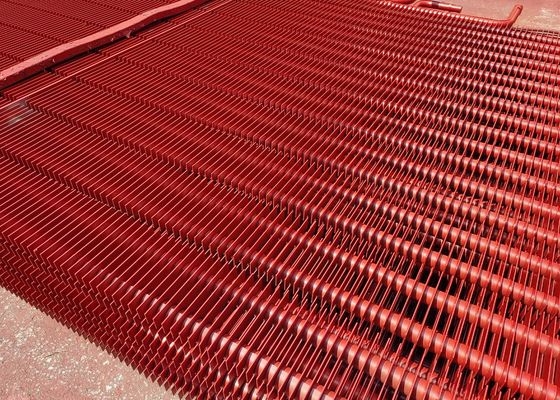 ASME Lackierter Kessel aus Kohlenstoffstahl H Fin Tube Verstärkung Wärmeübertragung