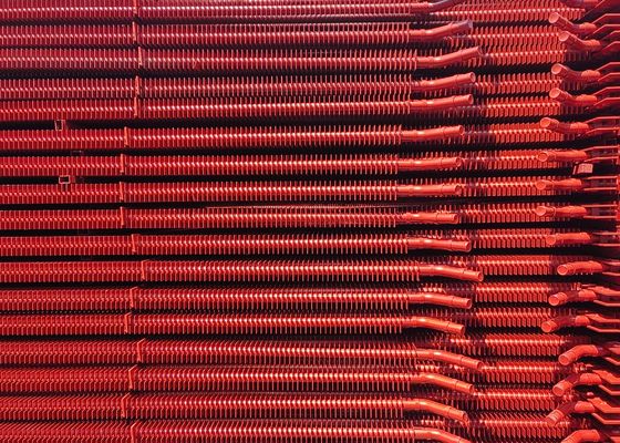ASME Lackierter Kessel aus Kohlenstoffstahl H Fin Tube Verstärkung Wärmeübertragung