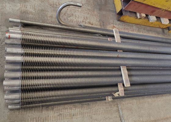 ASME Kohlenstoffstahl-Kessel-Spiralflossenröhrchen für Kessel-Ökonomizatoren in Kraftwerken