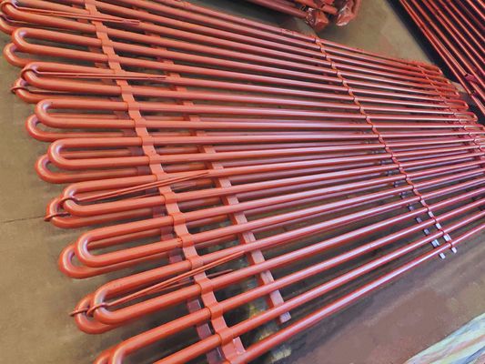 Serpentinröhre für den Wärmetauscher und den Überhitzer im Abwärmerückgewinnungskessel mit 100%iger hydrostatischer Prüfung