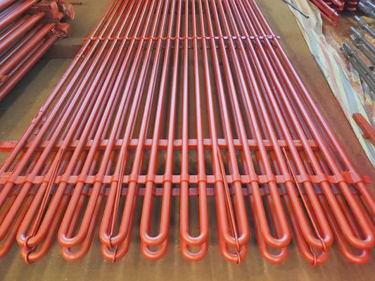 Serpentinrohr zur Rückgewinnung von Abwärme Kessel Wärmetauscher Spirale Heizung Superheizung