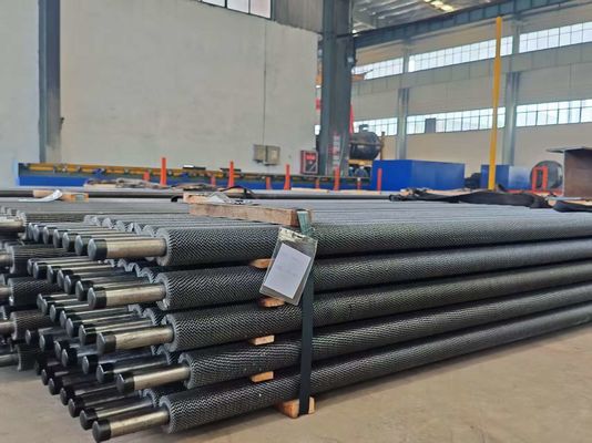 Anpassungsfähige Spirale mit gezackten Flossenröhren für Ökonomizersysteme in Kesseln