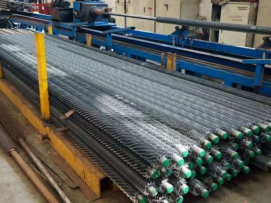 Hocheffizientes Kesselrohr mit Rippen für Wärmeübertragung und Anti-Fouling