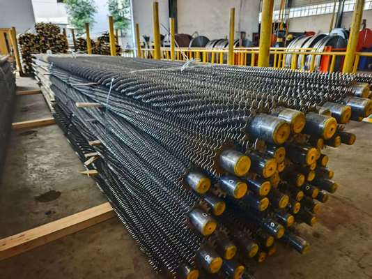 Hochtemperatur- und Druckbeständiges, Hochfrequenzgeschweißtes Spiralflossenrohr