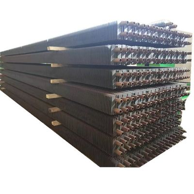 Kesselflossenröhre Typ H mit selbstreinigenden Eigenschaften, Rückgewinnung der Abwärme aus Rauchgasen und Verschleißsicherung