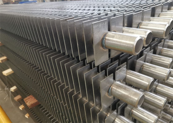 Kesselflossenröhre Typ H mit selbstreinigenden Eigenschaften, Rückgewinnung der Abwärme aus Rauchgasen und Verschleißsicherung