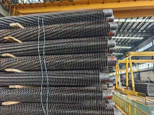 Customized High-Frequency Welding ASME Spiral Fin Tubes High Stability For Boilers