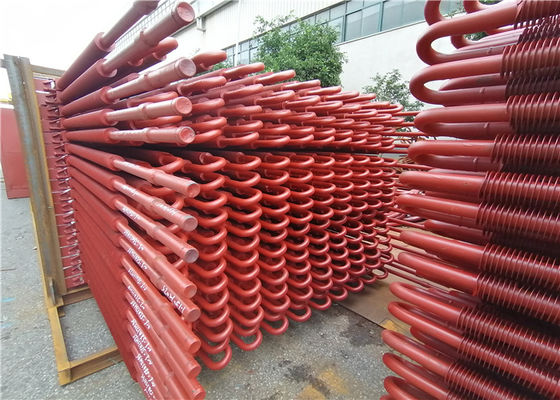 ASME-Standard-Spiraltyp-Kesselflossenröhre mit maximal 20 t/h Dampferzeugung und hohem Sicherheitsniveau