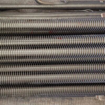 Individuell angefertigte zernförmige Flossenröhrchen für Kesseldruckteile mit hoher Wärmeübertragungseffizienz und starker Schuppenverhütung