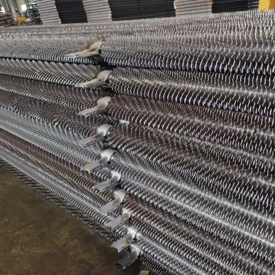 Ausgezeichnete Wärmeleitfähigkeit ASME-Standard Kundenspezifische Spiral-Kesselrohrrippe für Kraftwerke