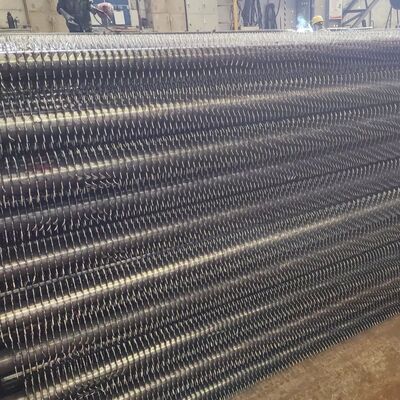 SA213/ASTM Edelstahl Hochleistungs-Kesselrohr mit Rippenrohr und kundenspezifischem, gezahntem Spiraldesign