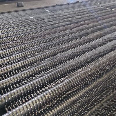 SA213/ASTM Edelstahl Hochleistungs-Kesselrohr mit Rippenrohr und kundenspezifischem, gezahntem Spiraldesign