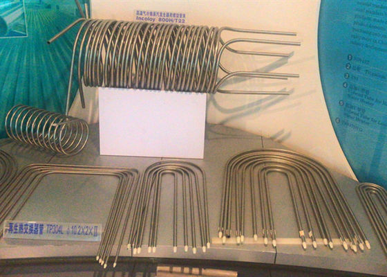 Wärmetauscher-nahtloses rostfreies Rohr TP304 304L TP316L TP347 TP317 100% UND HT UT