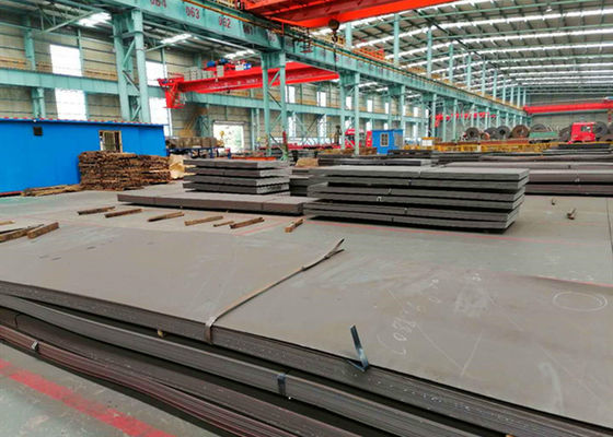 Cs-Kohlenstoffstahl-Platten-Blätter JIS SS400 A106 kundenspezifische warm gewalzt für Kessel-Schiffs-Struktur