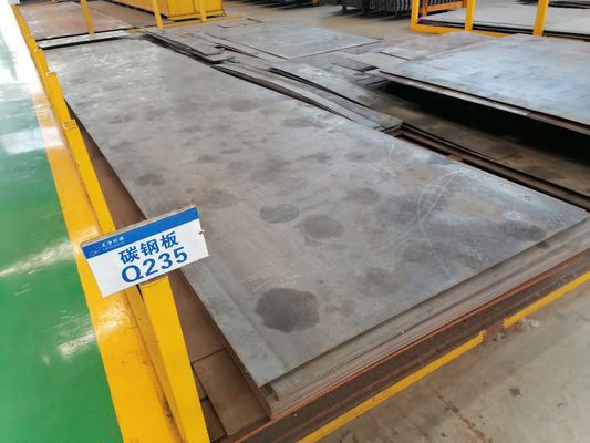 Kaltgewalzte oder warm gewalzte Edelstahl-Platten-Stärke 6 - 80mm Q235 Q345 B C D E