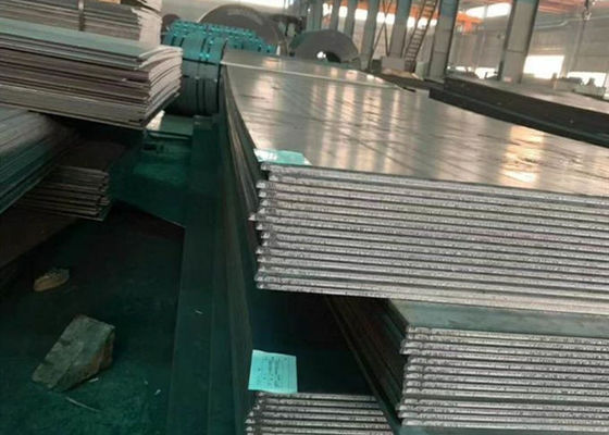 Flache Flussstahl-Platte EN10025 S355JR für den Schnitt der verbiegenden Bohrloch-Verarbeitung