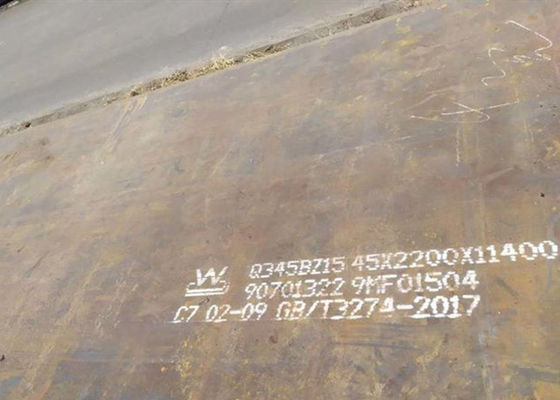 Warm gewalztes Mangan-niedrige Legierungs-Struktur der Kessel-legierter Stahl-Blatt-Platten-16mn Q345b