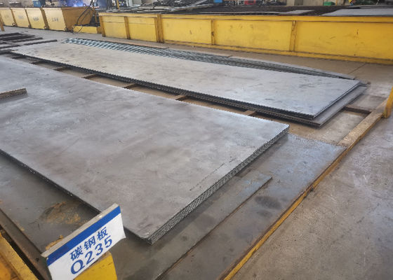 ASME Stunde Q235 A36 Stärke des Kohlenstoffstahl-Platten-Blatt-10.00mm