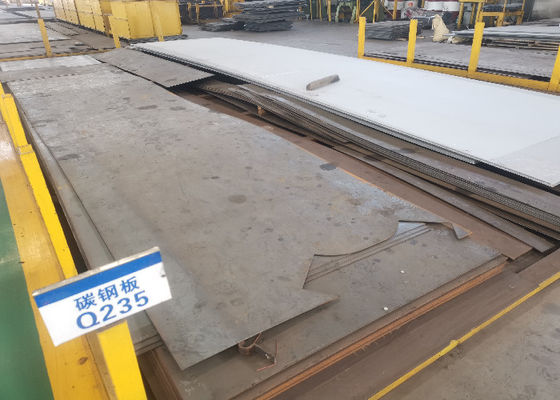 ASME Stunde Q235 A36 Stärke des Kohlenstoffstahl-Platten-Blatt-10.00mm