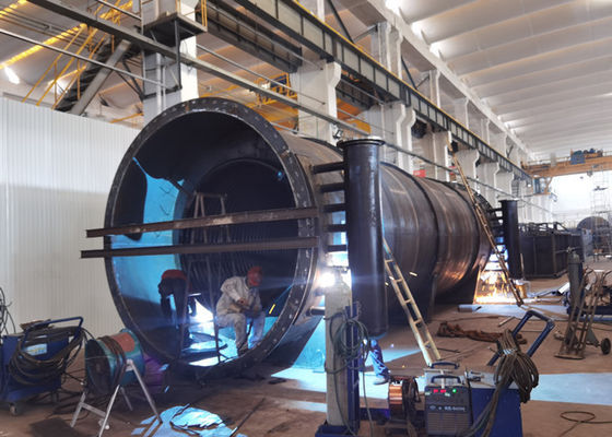 Vertikaler Gas-Combi Kessel 1.25MPA ASME, der Rohr-Anordnung festzieht