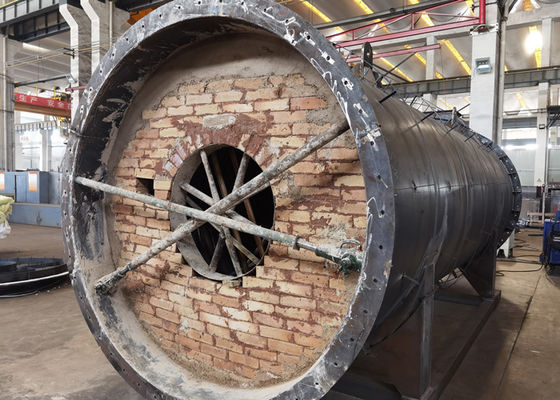 Vertikaler Gas-Combi Kessel 1.25MPA ASME, der Rohr-Anordnung festzieht