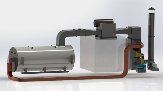 1.6MPa Rauchgas-Umluftsystem-organischer Wärmeträger-Kessel