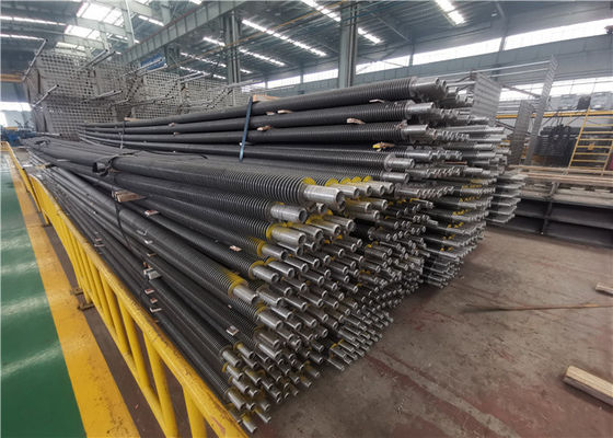 Gewundene Art Aluminiumkessel-Flossen-Rohr ASME für CFBC