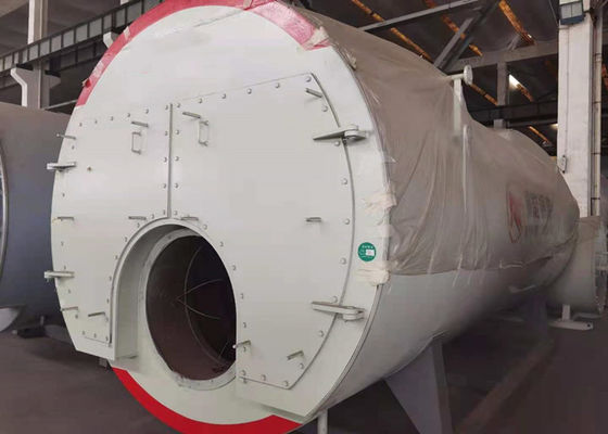 Horizontaler industrieller Gas-Dampf-organischer Wärmeträger-Kessel des Öl-4000KG