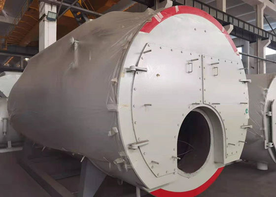 Horizontaler industrieller Gas-Dampf-organischer Wärmeträger-Kessel des Öl-4000KG