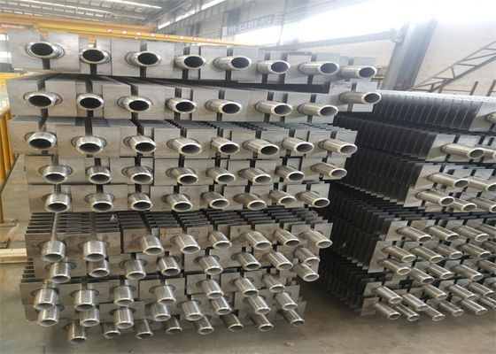 Aluminium-18mm H gerippte Rauchrohre Wärmeaustausch-Ersatzteil