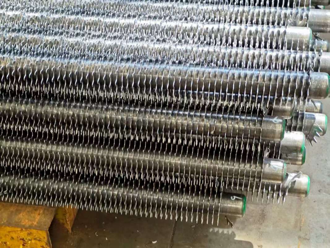 Hocheffizientes Kesselrohr mit Rippen für Wärmeübertragung und Anti-Fouling