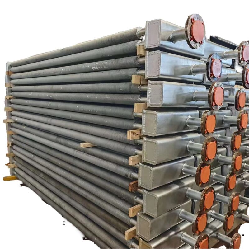 Kundenspezifisch hochfrequenzgeschweißtes Edelstahl-Spiralrippenrohr für Wärmetauscher